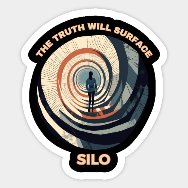 The Truth Will Surface Sticker by SquirrelQueen